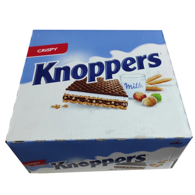 ویفر کریسپی شیر و فندق ناپرز (Knoppers)