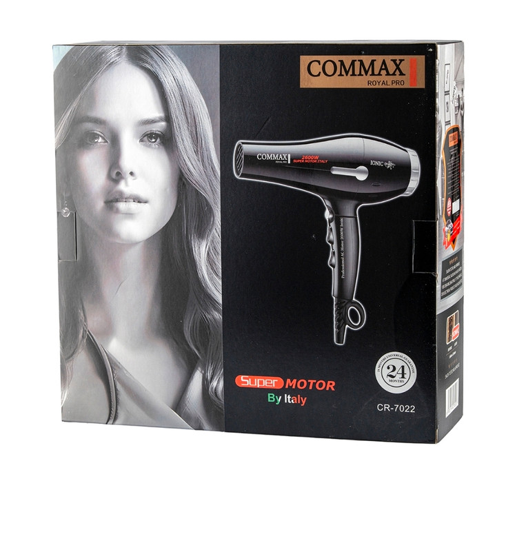 COMAX W2600 Professional Hair Dryer Model CR-7022