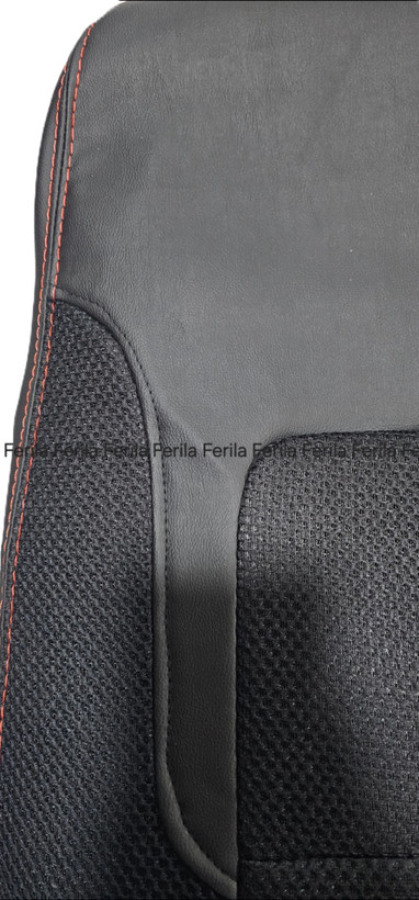 روکش صندلی برلیانس H320/330 تمام چرم مشکی و اسپایس